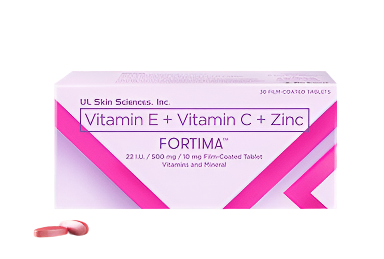 Fortima Vit E + Vit C + Zinc 30 Capsules