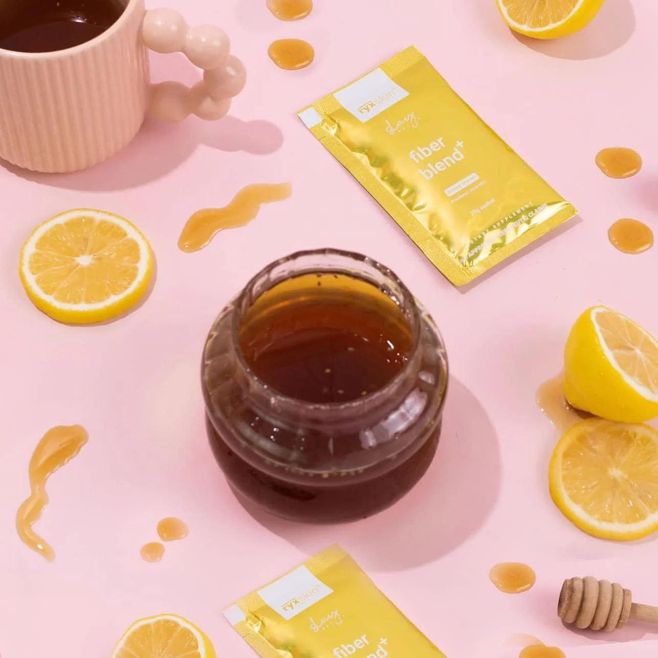 Ryx Skin - Fiber Blend “HONEY LEMON” Juice Drink 20g x 10 sachet ( HONEY LEMON )