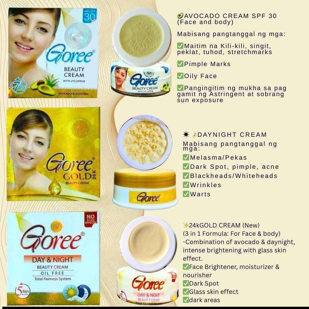 Goree Avocado Beauty Cream with Lycopene Avocado @ Aloe vera