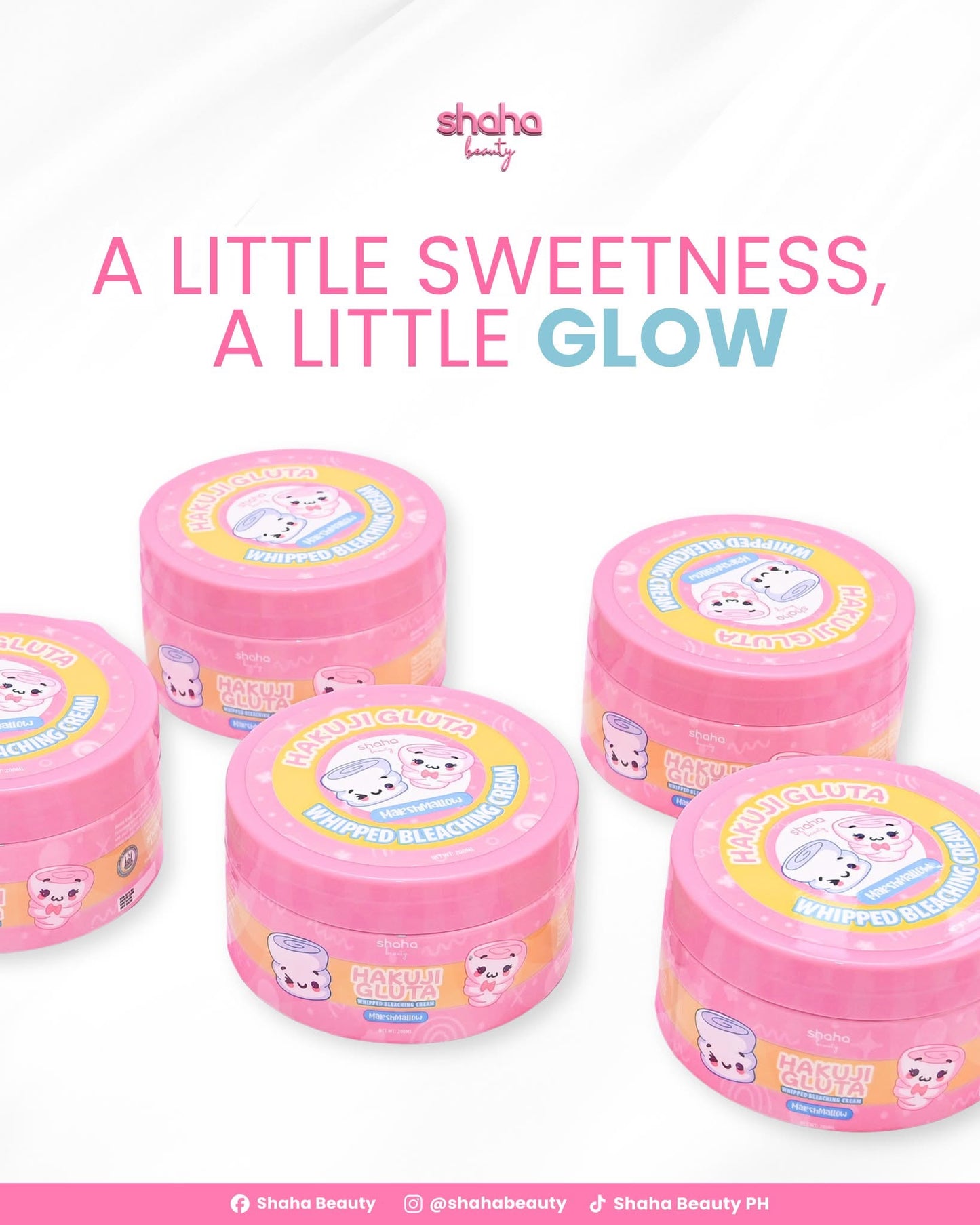 Hakuji Gluta Whipped Bleaching Cream