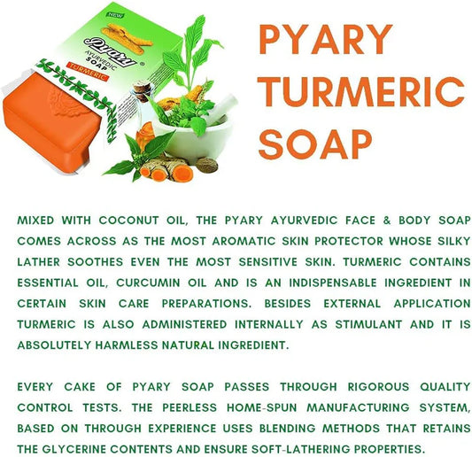Pyary Ayurvedic - Turmeric Soap 75g