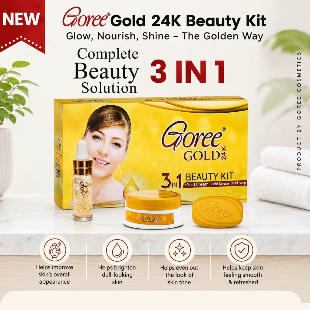 Goree Gold 24K Beauty Kit 3in1