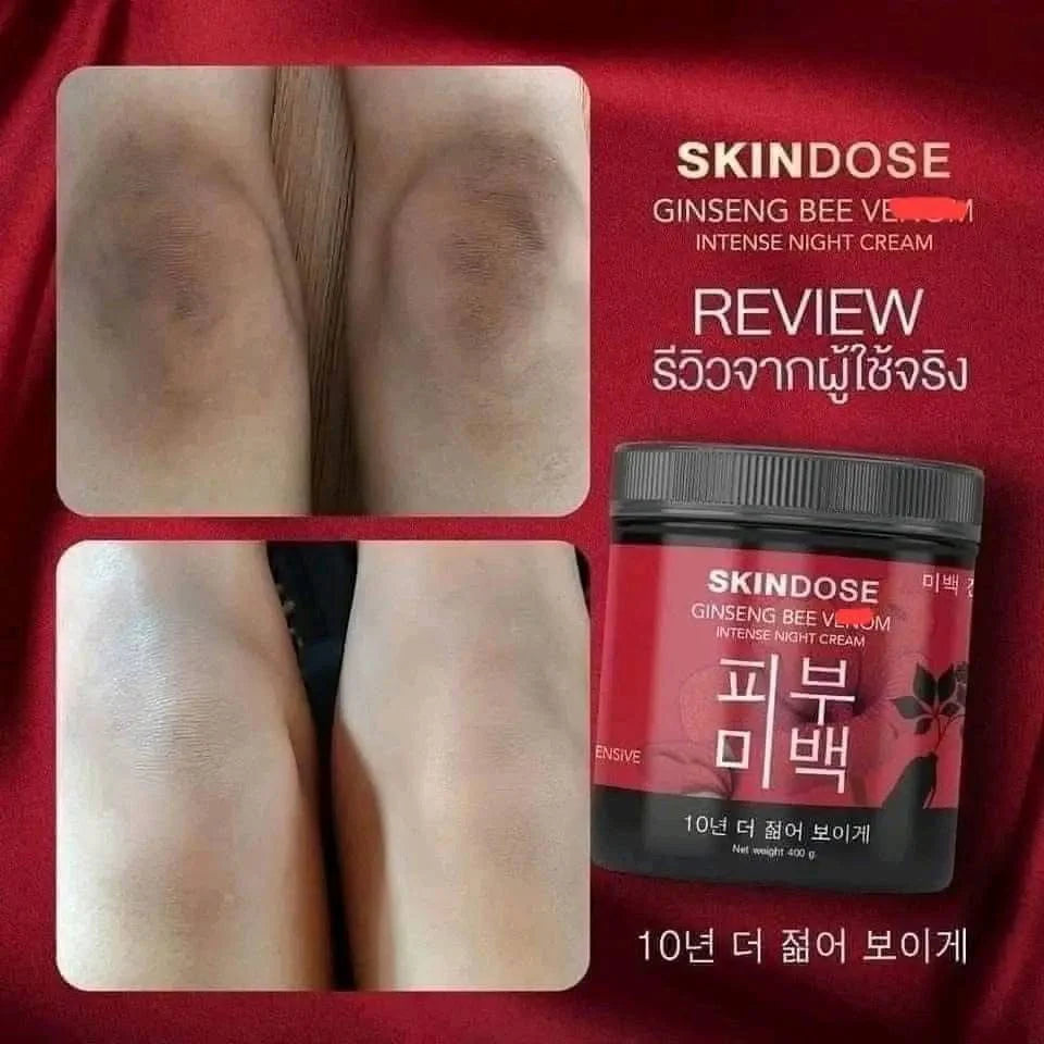 SKIN DOSE - Ginseng Bee Venom Intense Night Cream 400g