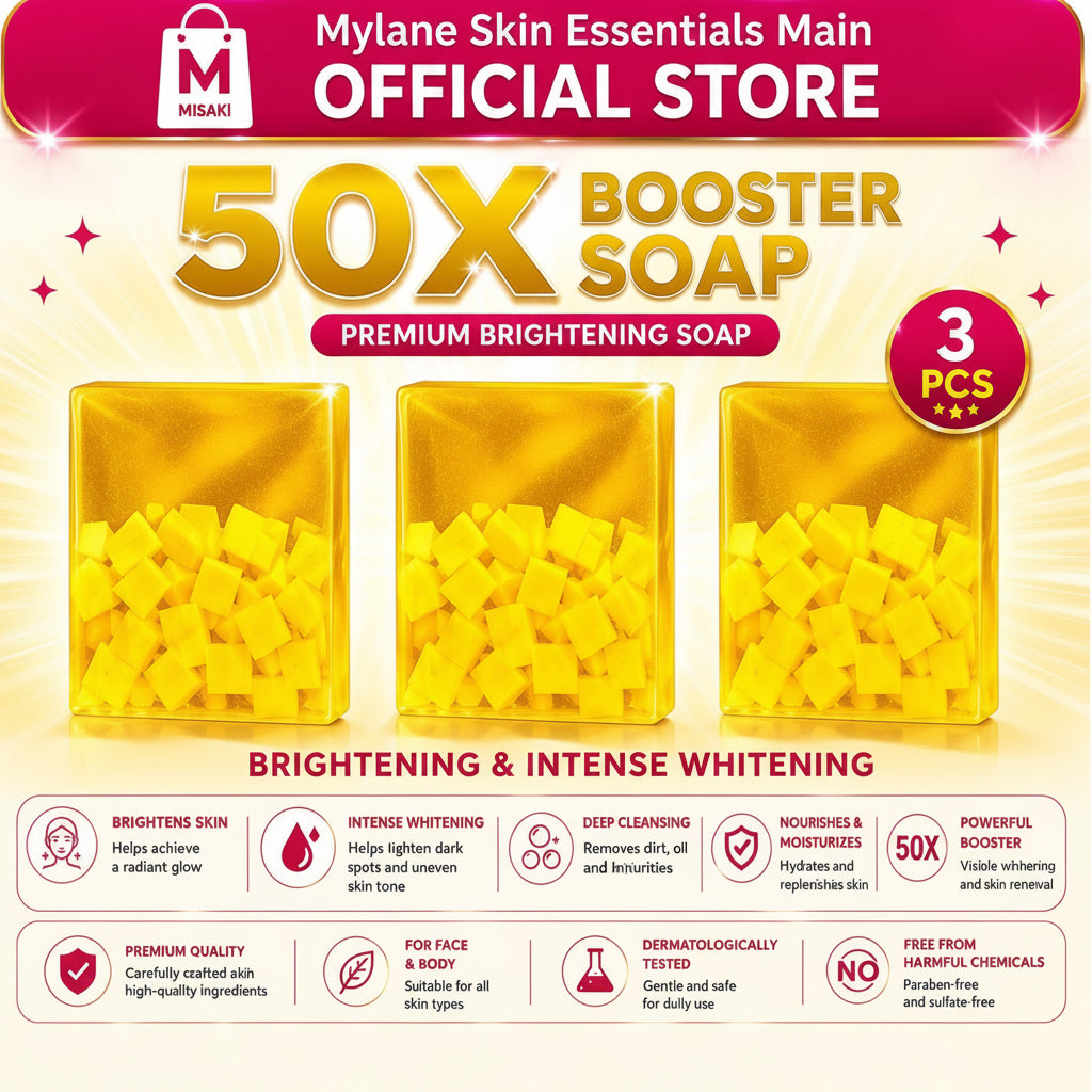 Misaki 50x Face & Body Booster Soap