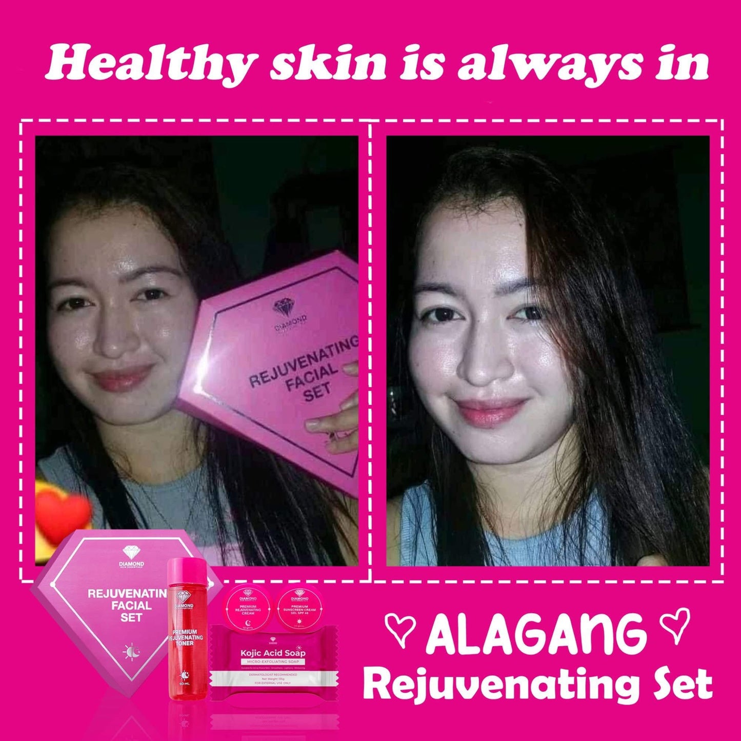 Misaki Diamond Rejuvenating Facial Set