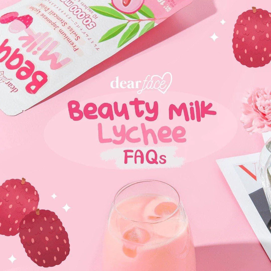 Dear Face - Beauty Milk Premium Japanese Lychee Swiss Stemcell Drink 10 c 18g