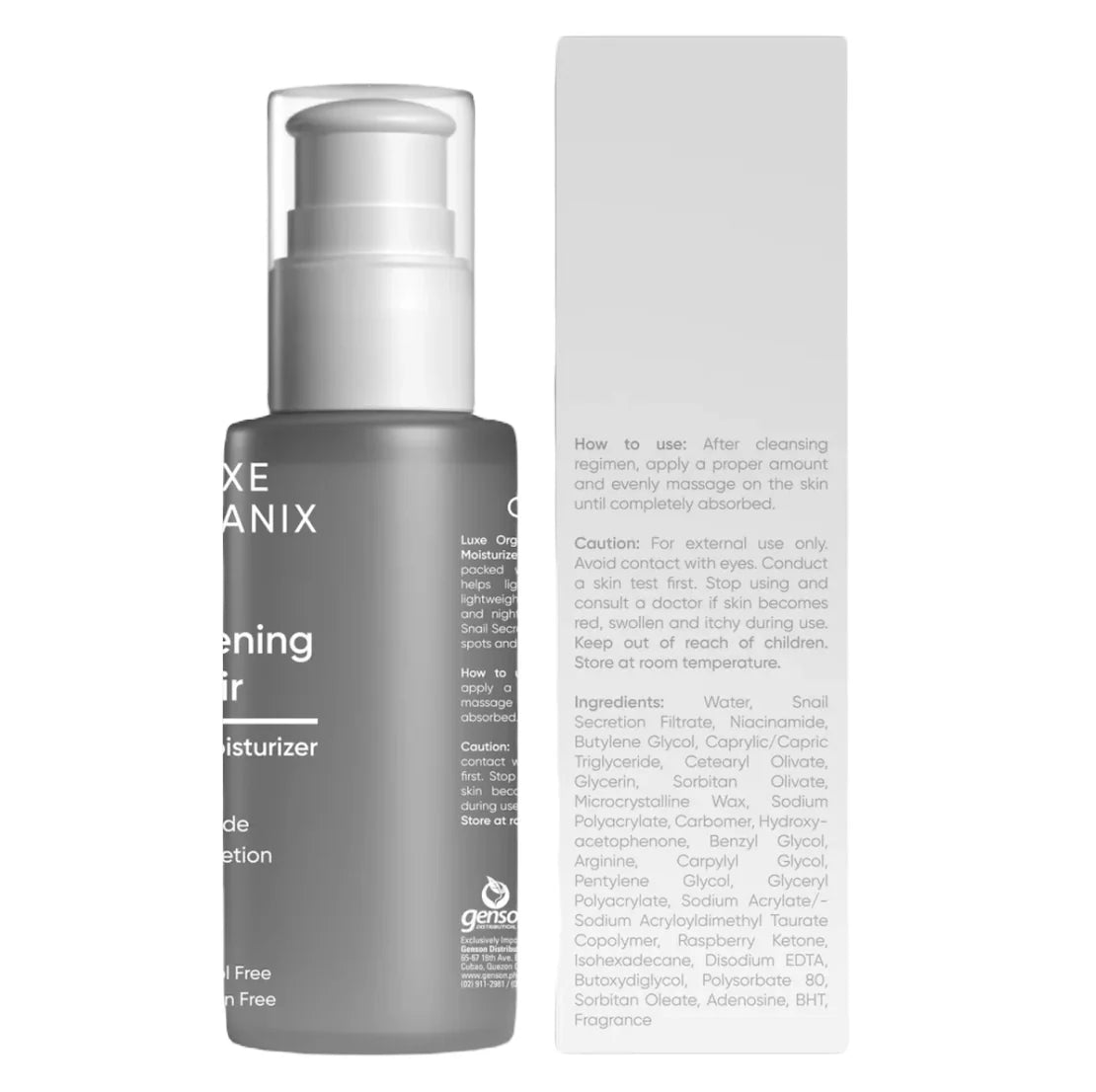 Luxe Organix - Whitening Repair Ultra Light Glow “MOISTURIZER” 80ml