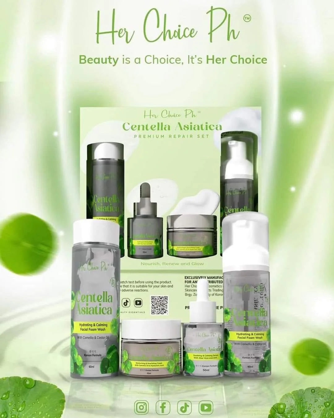Herchoice Ph Centella Asiateca Set