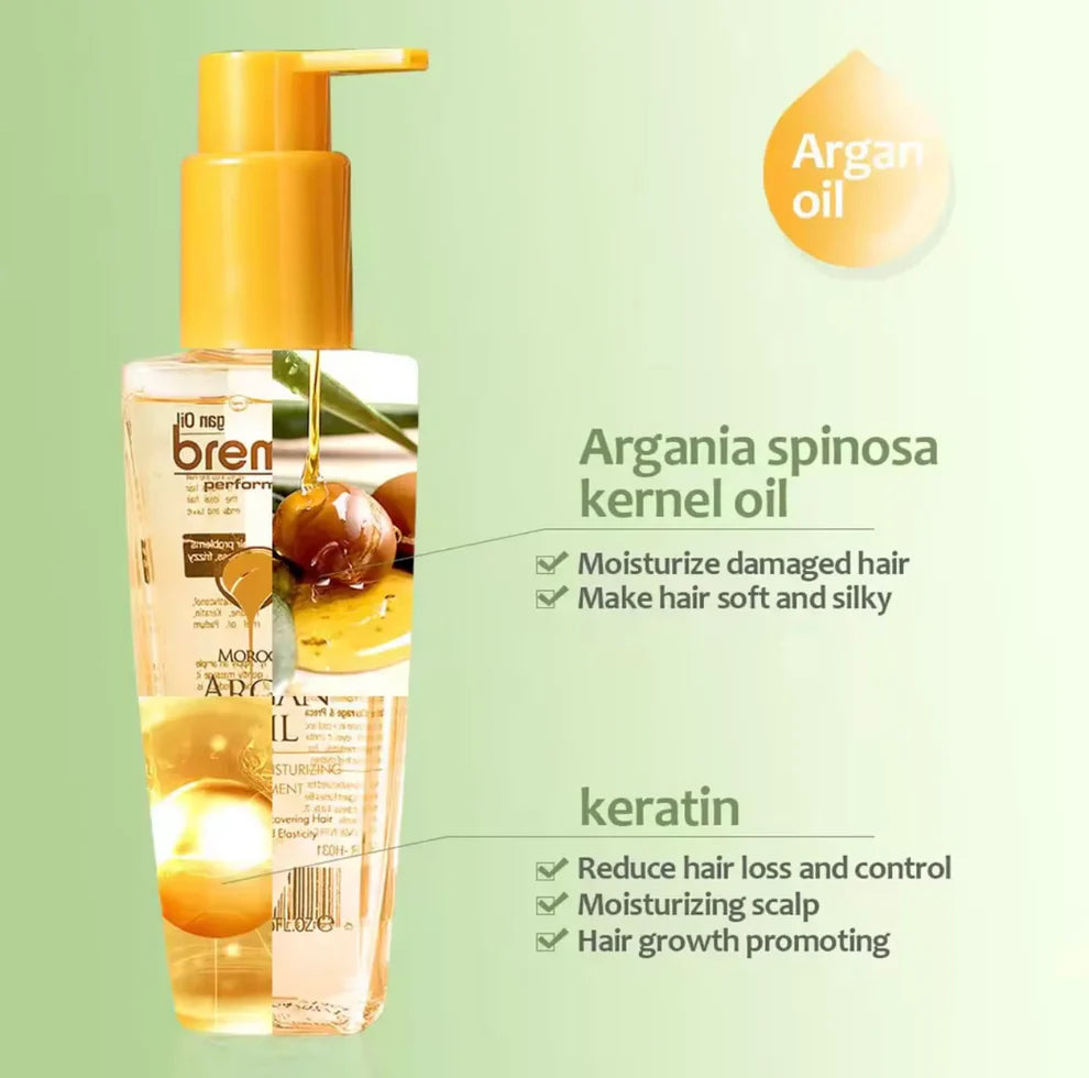 BREMOD -Moroccan Argan oil intense moisturizing treatment 100ml