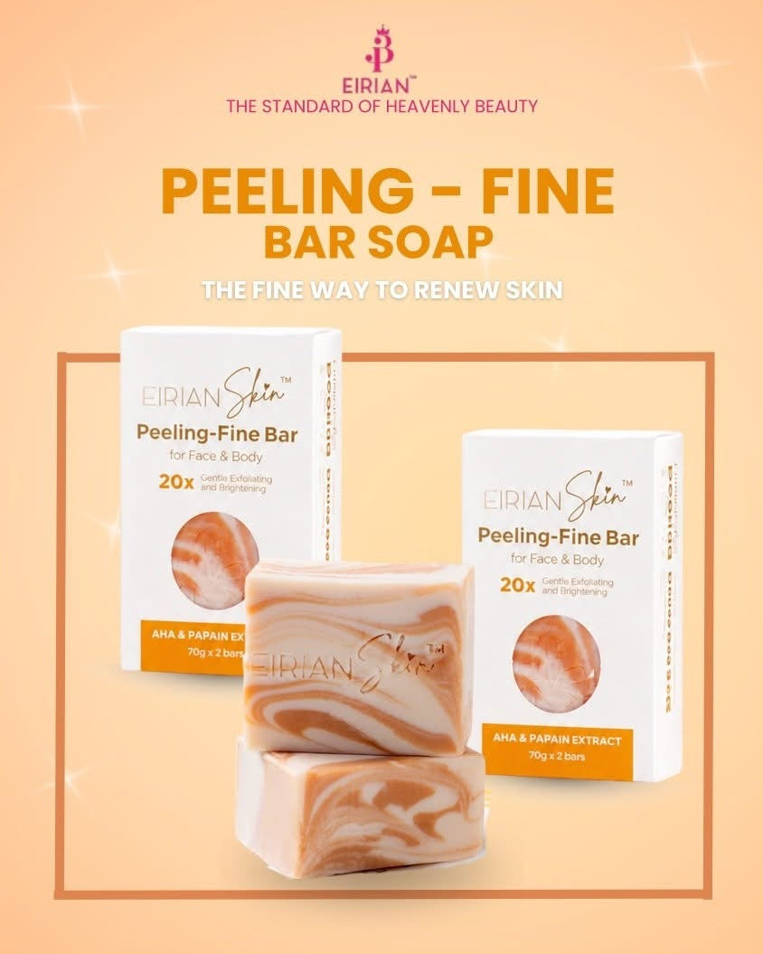 Eirian Skin Peeling Fine Bar for Face and Body Soap 70g 2bars