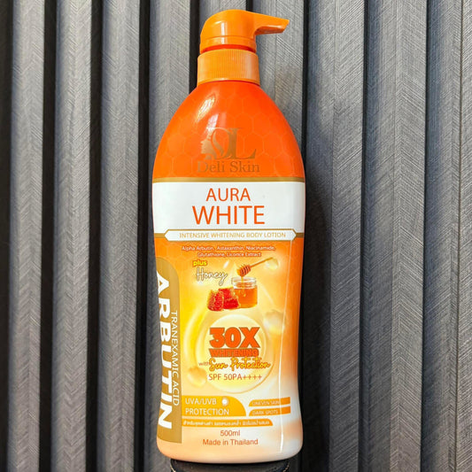Deli Skin Aura White Intensive Whitening Body Lotion w/ Spf50++++