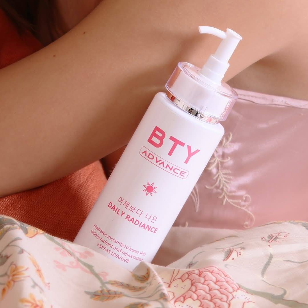 BTY Advance Daily Radiance - hydrates instantly to leave skin visibly radiant and rejuvenated