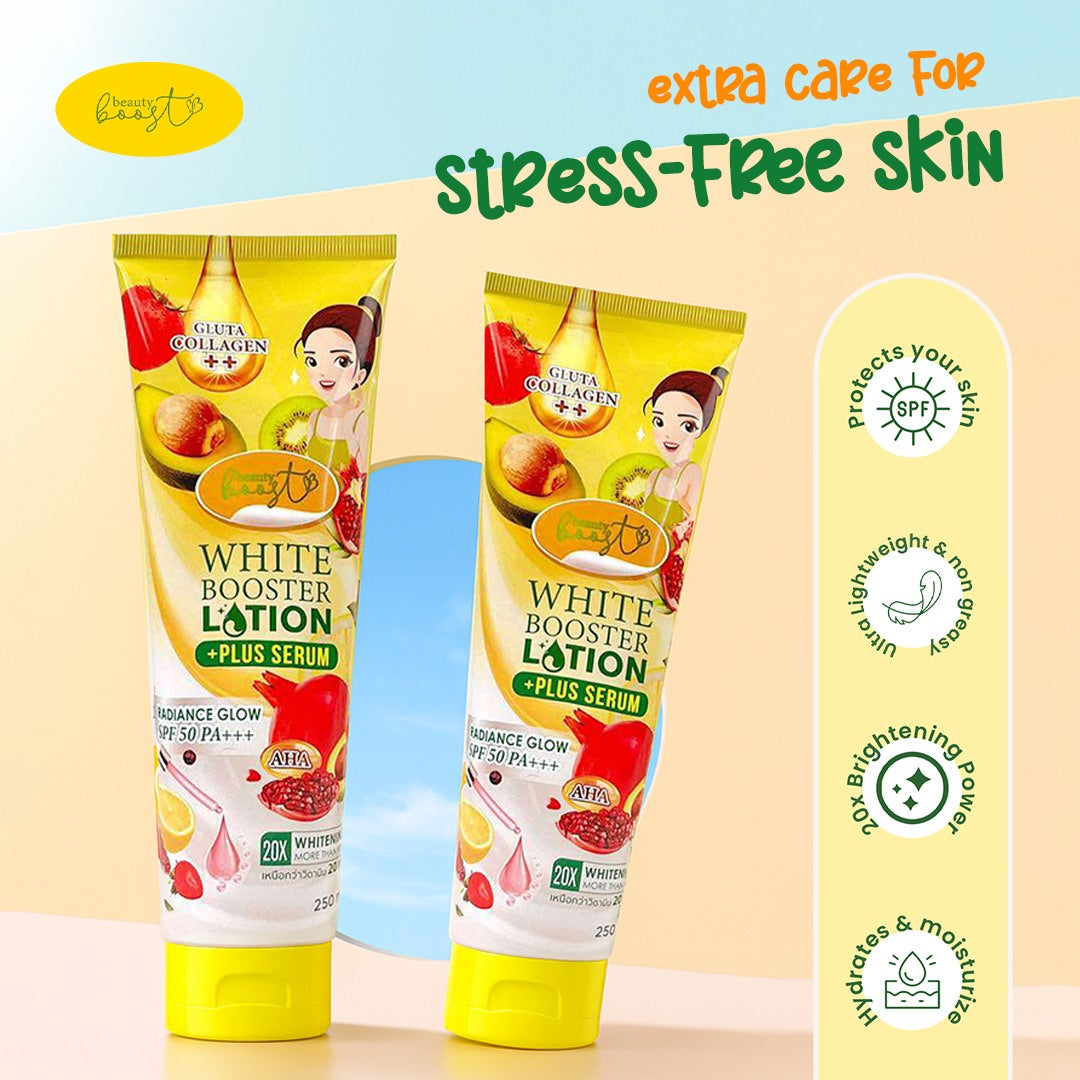 Beauty Boost White Booster Lotion plus Serum