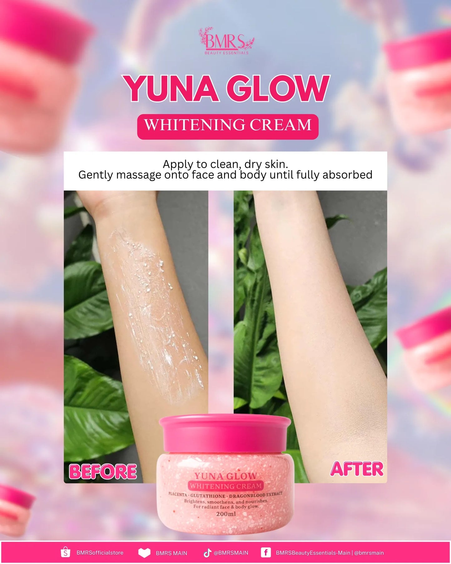 YUNA GLOW Whitening Cream
