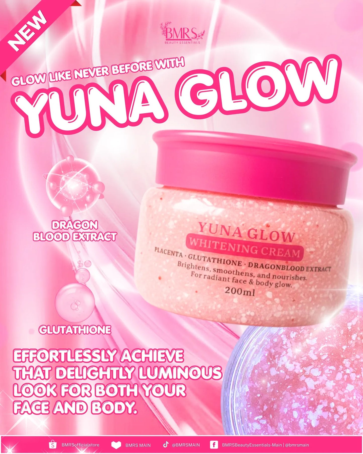 YUNA GLOW Whitening Cream