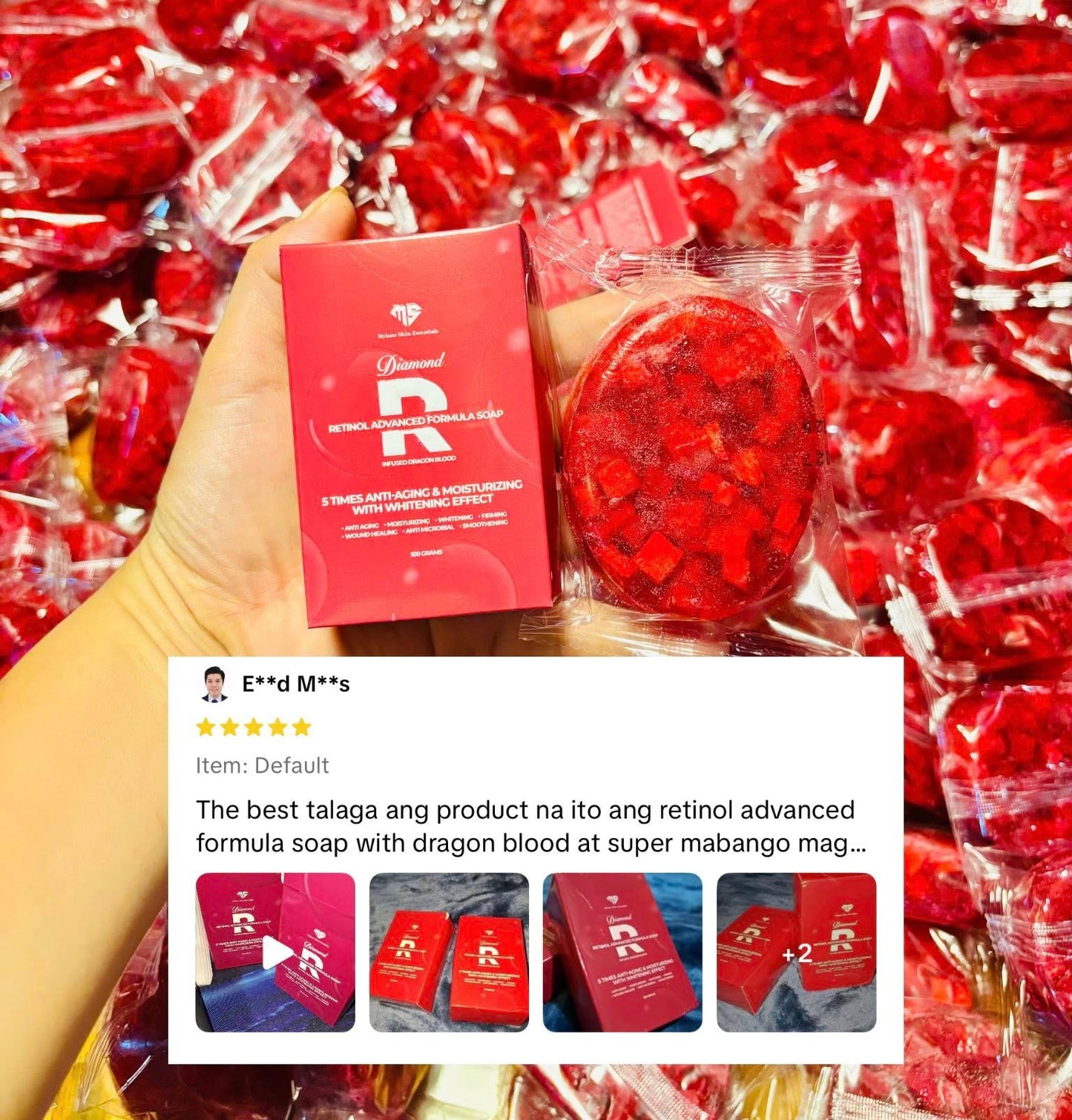 Misaki Diamond Retinol Advanced Formula Soap