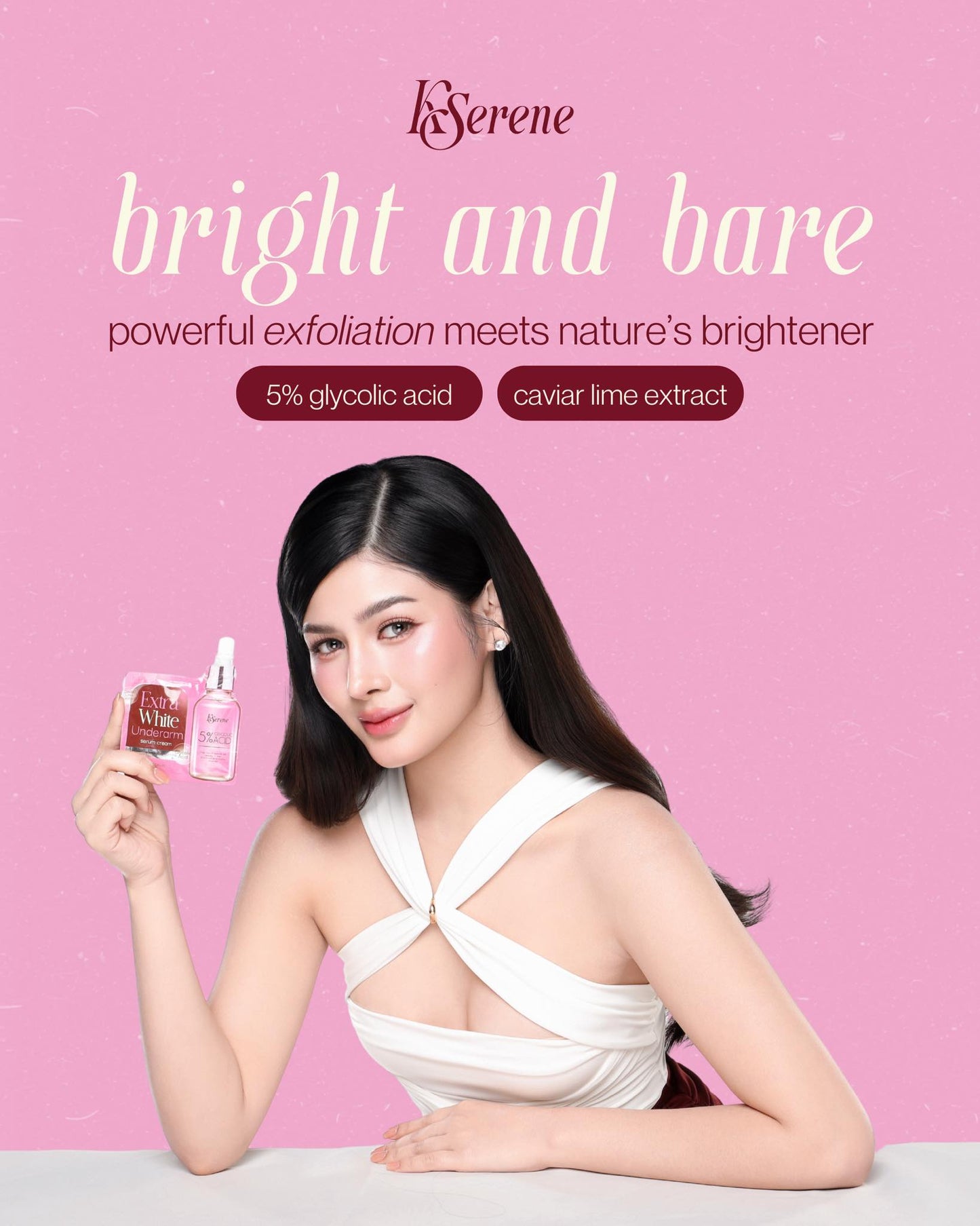 Kserene Extra White Underarm Serum Cream 30g