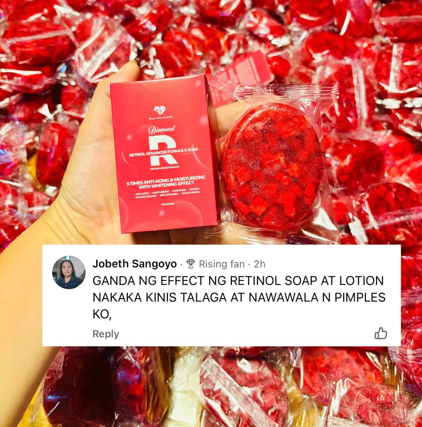 Misaki Diamond Retinol Advanced Formula Soap