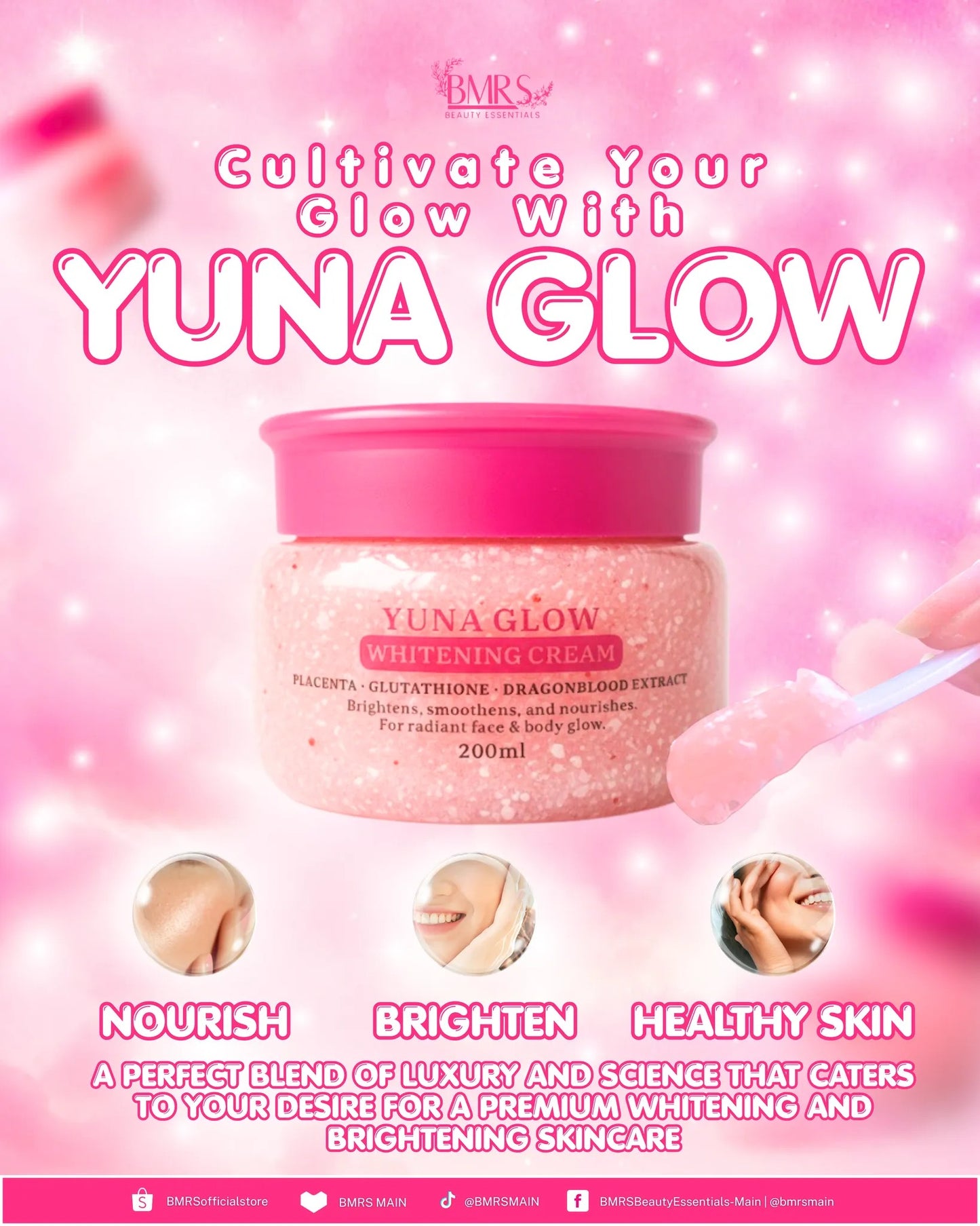YUNA GLOW Whitening Cream