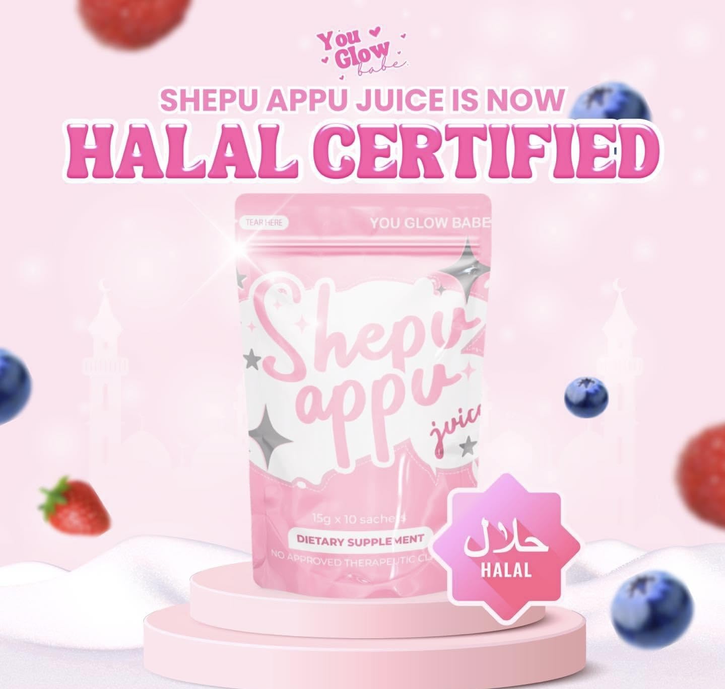 You Glow Babe Shepu Appu Shape Up Juice Drinks 150g