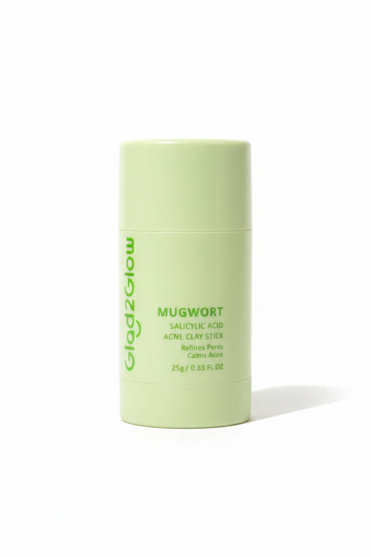 Glad2glow Mugwort Salicylic Acid Acne Clay Stick 25g