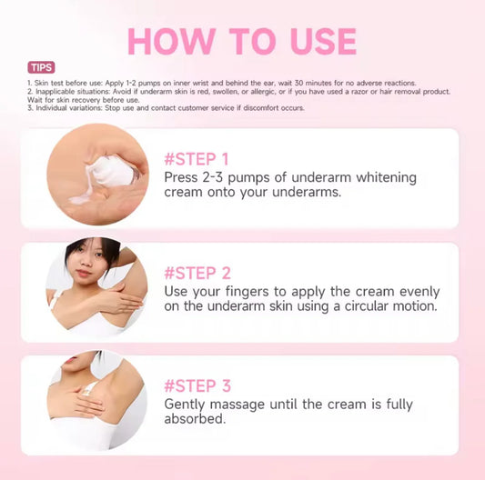undearam whitening deodorant quick dry fresh scent best pair with Gmeelan Sakura underarm cream