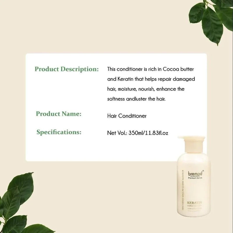 Bremod - Premium Series - Keratin Complex Treatment - HAIR CONDITIONER 350 ML