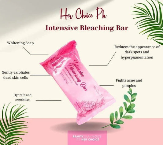 HerChoicePH - Intensive Bleaching Bar - Fast Whitening Soap 120g