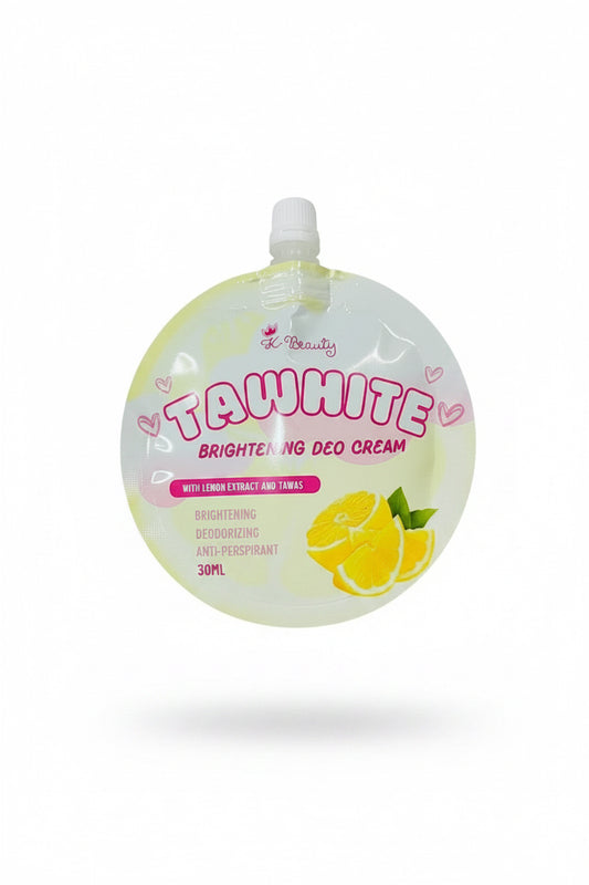 K-Beauty Tawhite Brightening Deo Cream w/ Lemon Extract & Tawas 30ml
