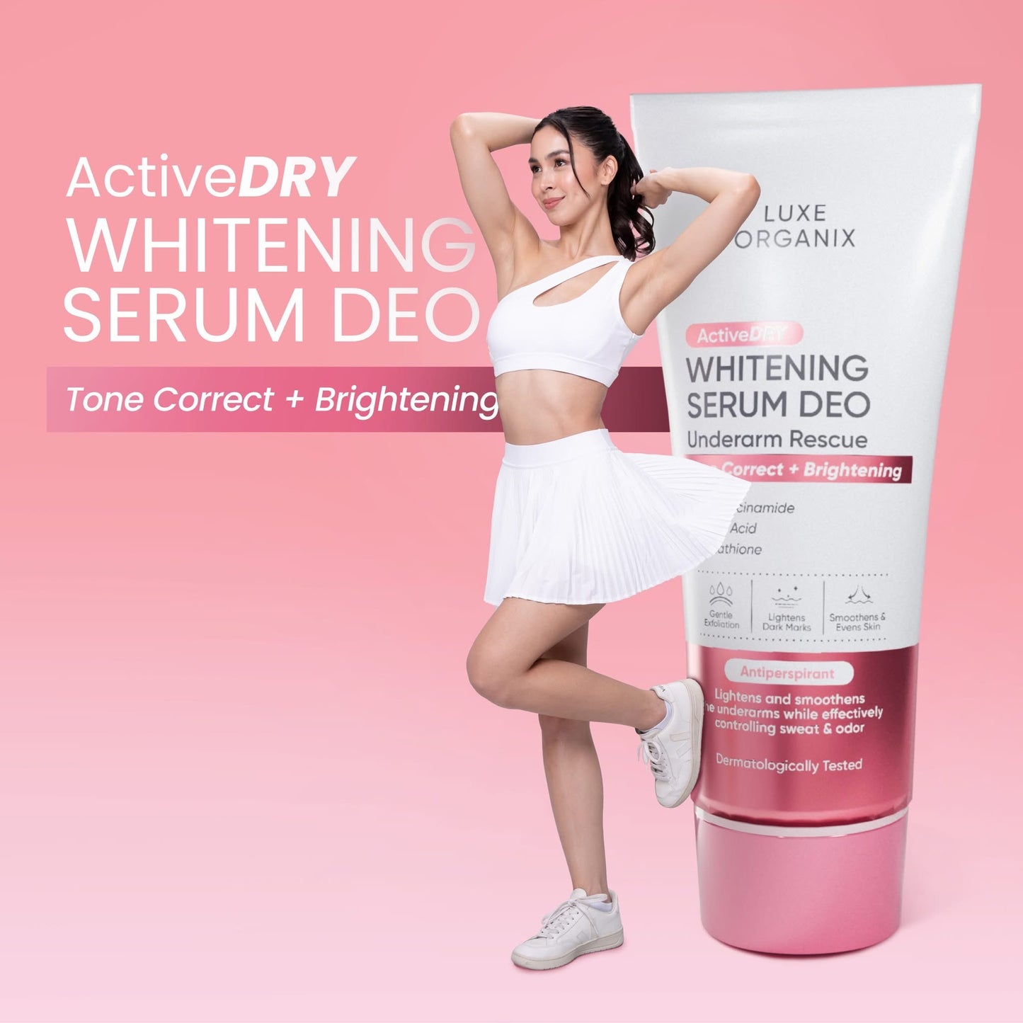 Luxe Organix Whitening Serum Deo (Tone Correct + Brightening)