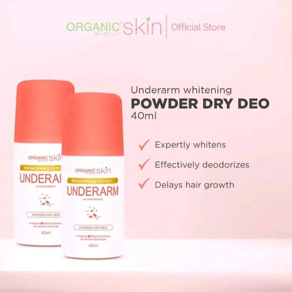 Organic Skin - Underarm Power Dry Deo 40 ml