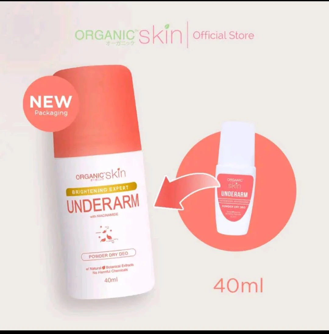 Organic Skin - Underarm Power Dry Deo 40 ml