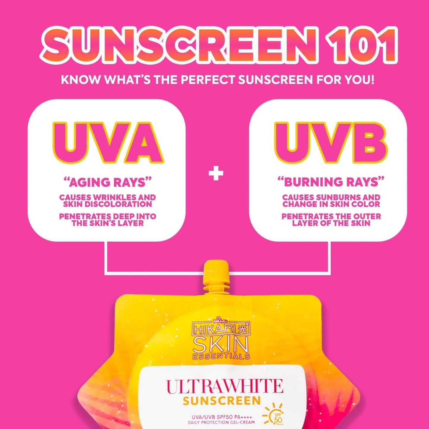Hikari - ULTRAWHITE SUNSCREEN 50 ml
