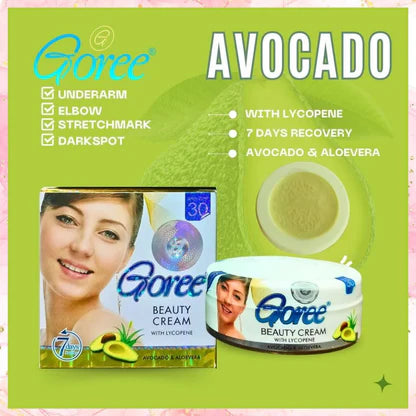 Goree Avocado Beauty Cream with Lycopene & Aloe Vera