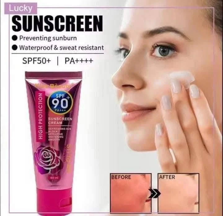 Kiss Beauty - Sunscreen Cream SPF 90+ PA+++ 60 ml