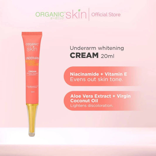 Organic Skin - Intensive Whitening Underarm Cream Under Arm Lightening 20 ml