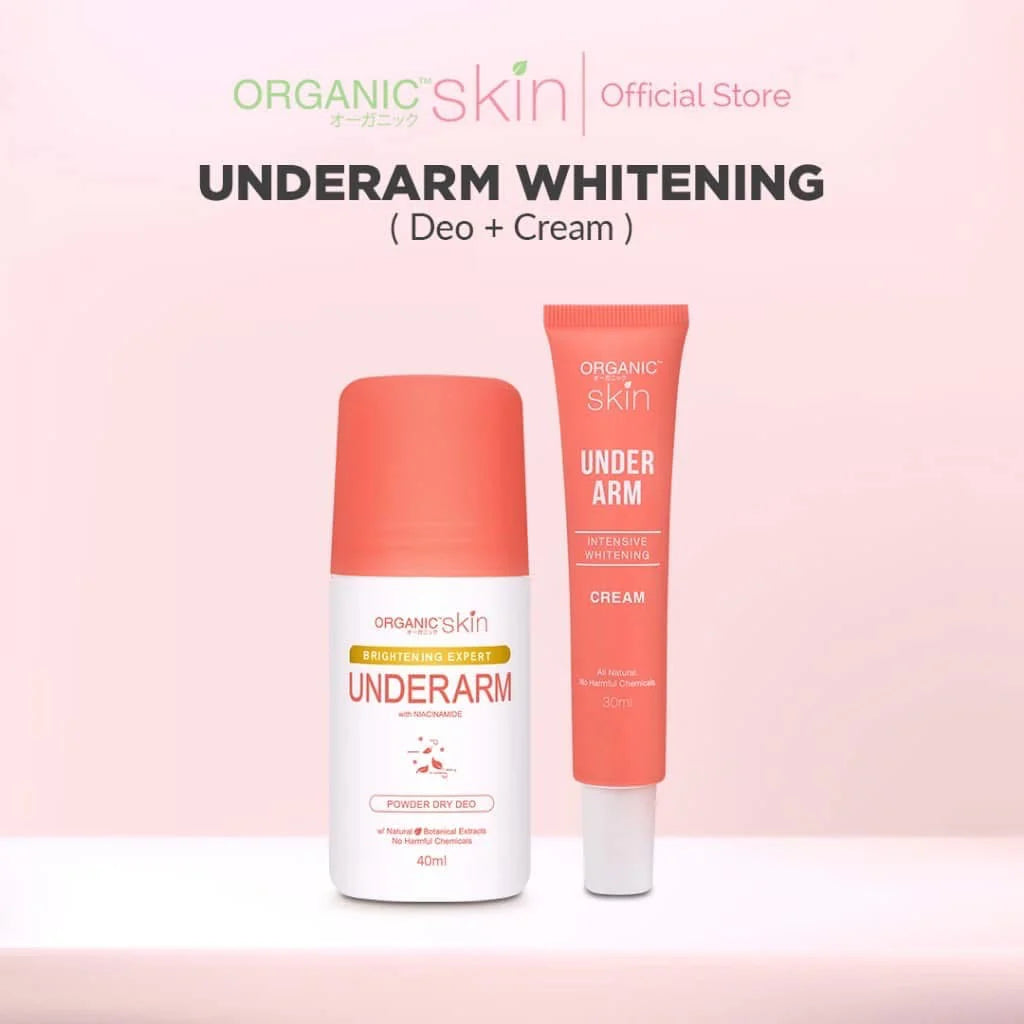 Organic Skin - Intensive Whitening Underarm Cream Under Arm Lightening 20 ml