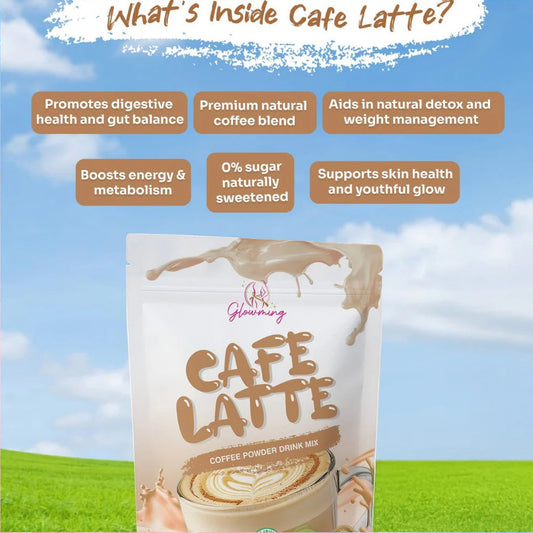 Cris Cosmetics Glowming Detox Cafe Latte with Glutathione and Collagen