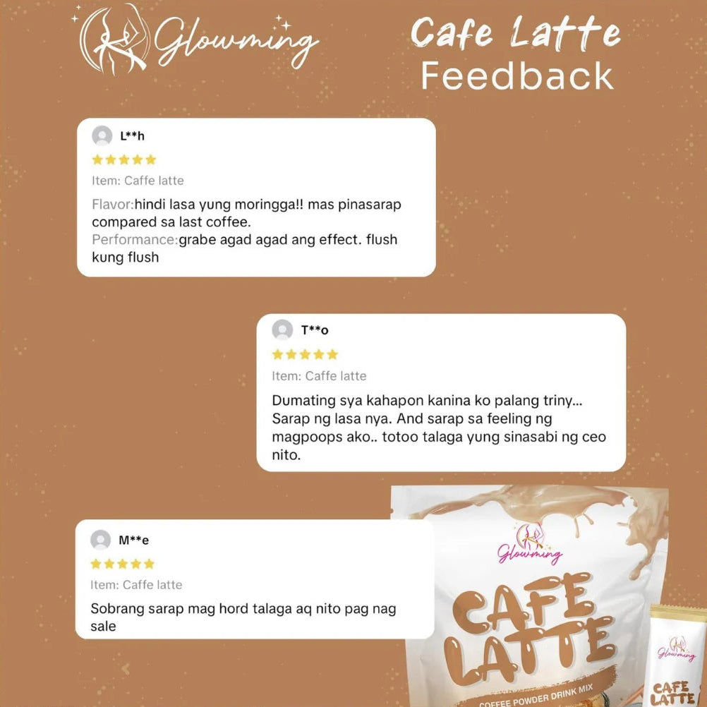 Cris Cosmetics Glowming Detox Cafe Latte with Glutathione and Collagen