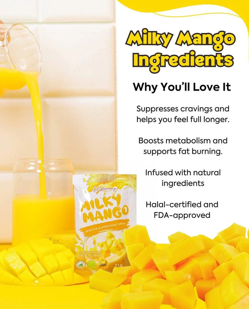 Glowming Shape Milky Mango | 10sachets
