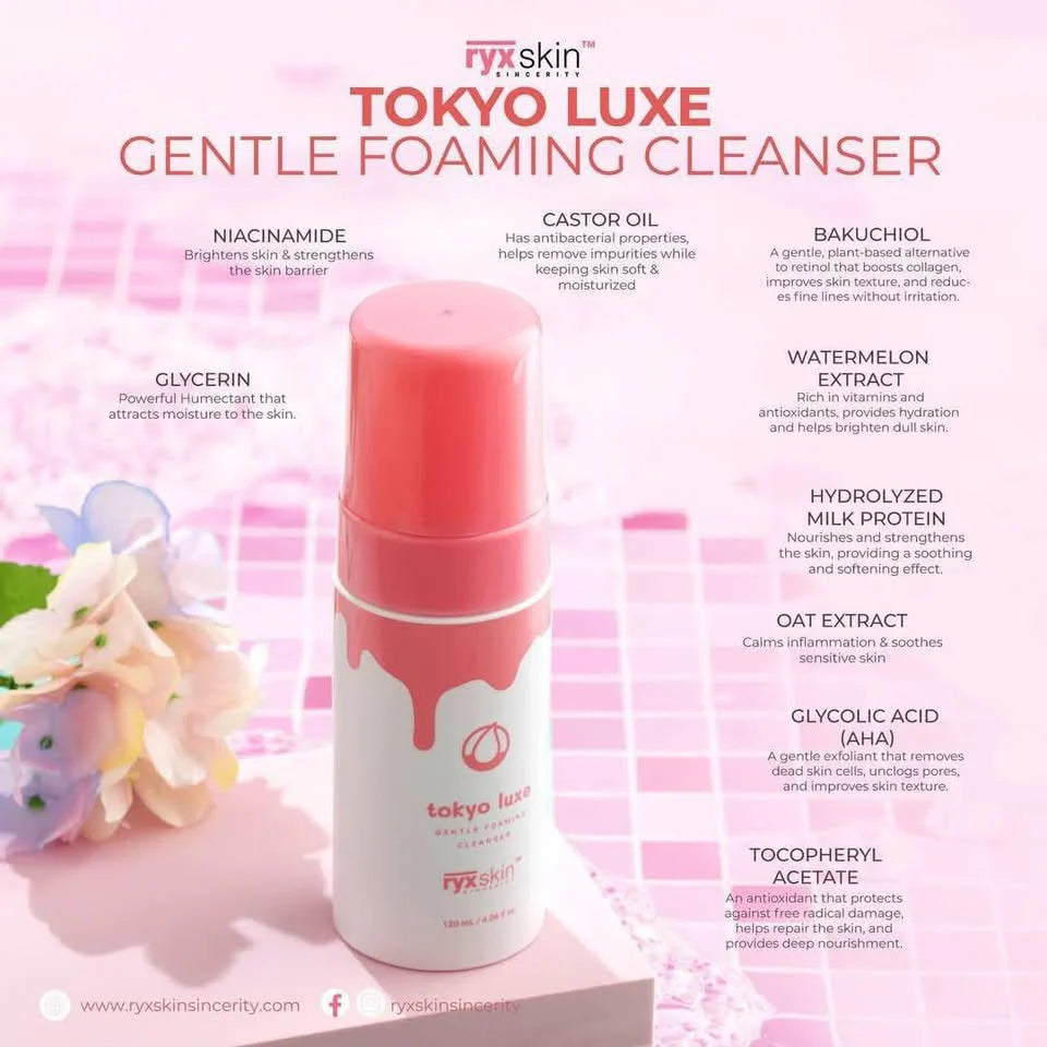 Ryx Skin - Tokyo luxe Foaming cleanser