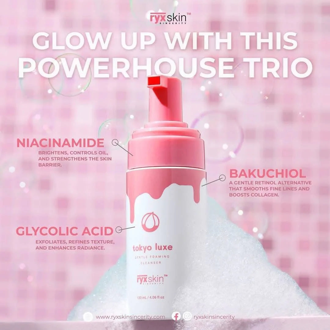 Ryx Skin - Tokyo luxe Foaming cleanser