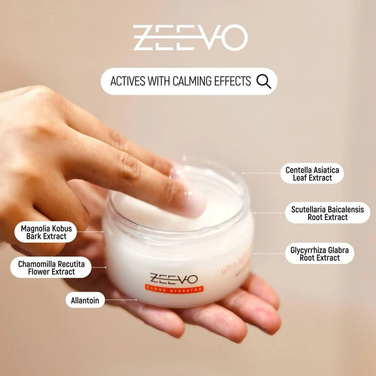 Zeevo Cloud Hydrator Ultra Light Moisturizer w/ Probiotic 100g