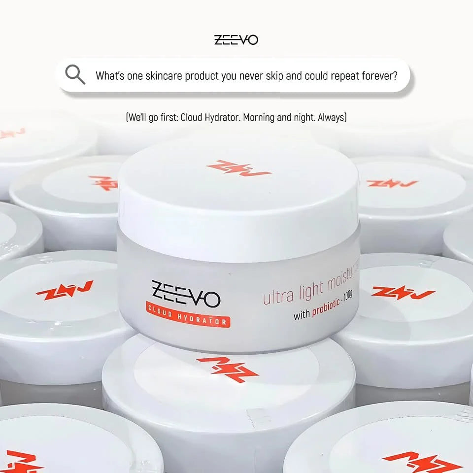 Zeevo Cloud Hydrator Ultra Light Moisturizer w/ Probiotic 100g