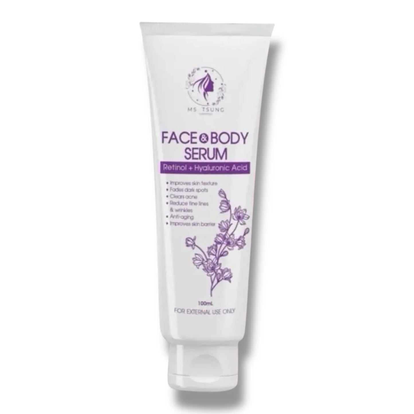 Ms. Tsung - Face and Body Serum - Retinol Hyaluronic Acid 100 ml