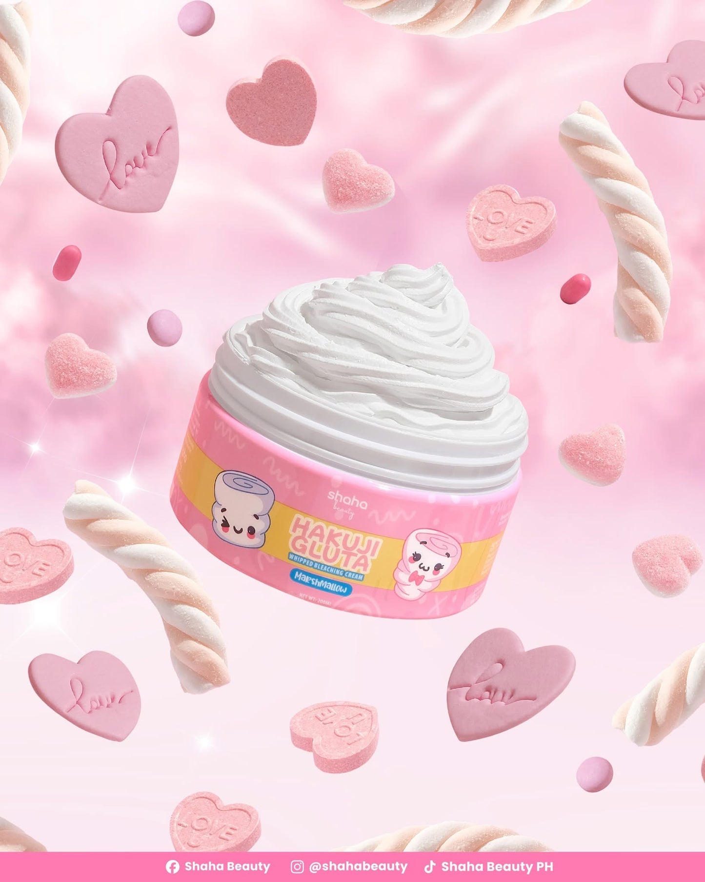 Hakuji Gluta Whipped Bleaching Cream