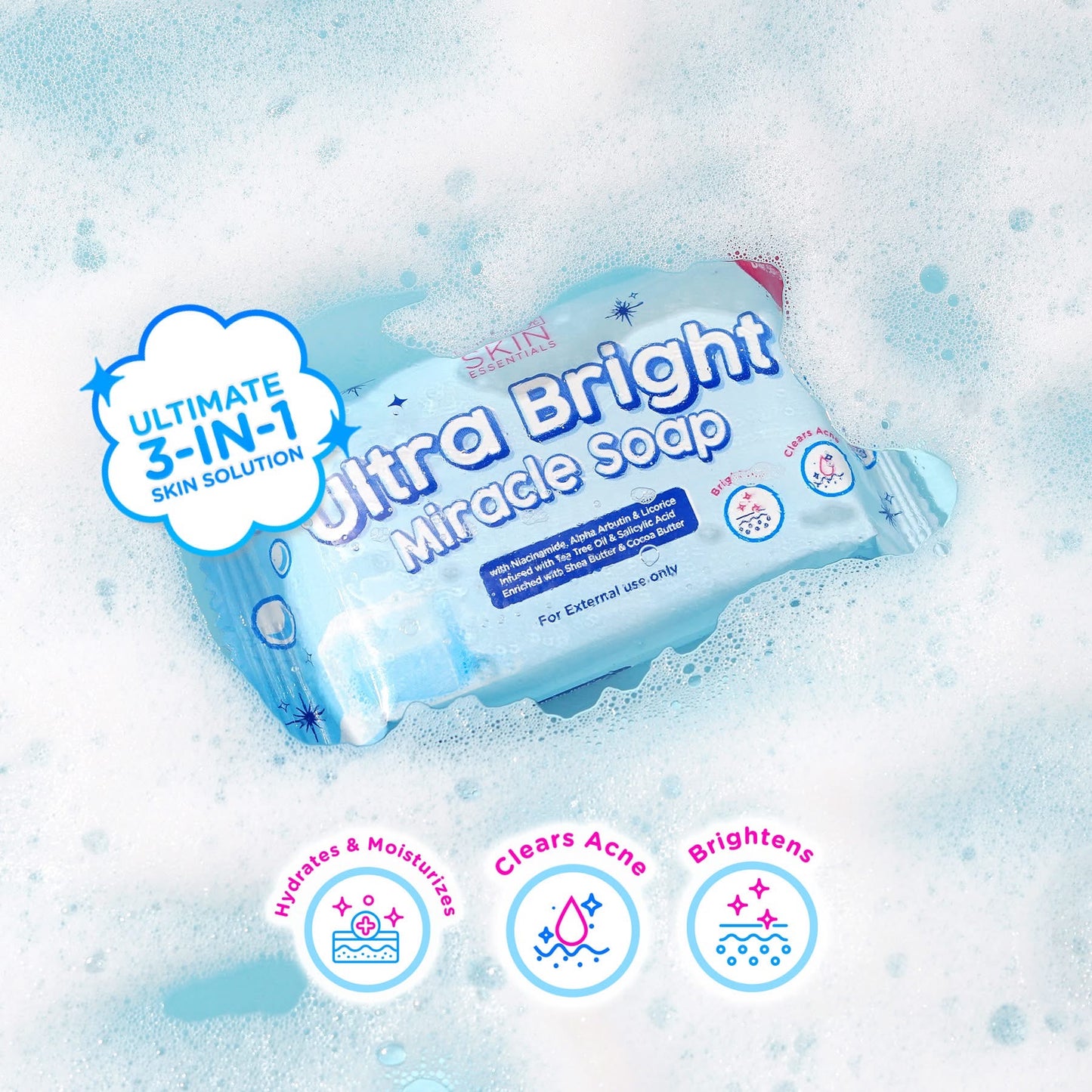 Hikari Ultra Bright Miracle Soap 5 bars