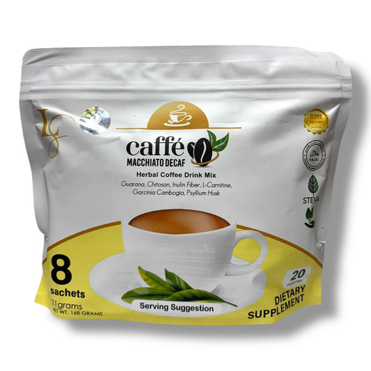 Luxe Slim - Caffe Macchiato “DECAF” 8 x 21g