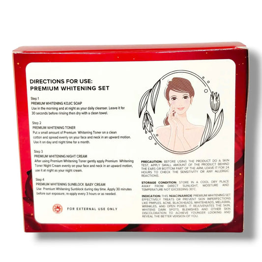 Hami-San - Premium Whitening Set - Skin Care Serums Repair