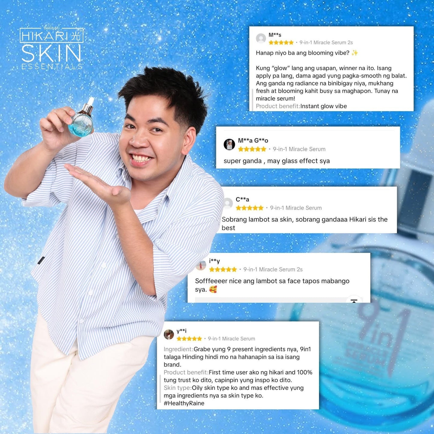 Hikari 9in1 Miracle Serum 30ml